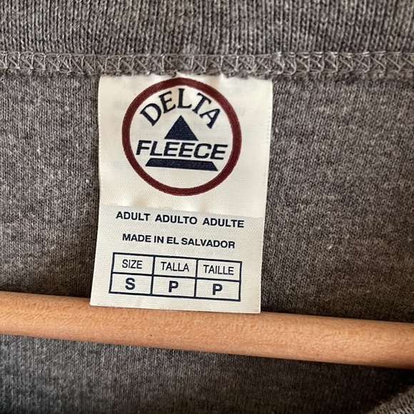 Poshfest Gray Pull Over Sweatshirt - Picture 3 of 4